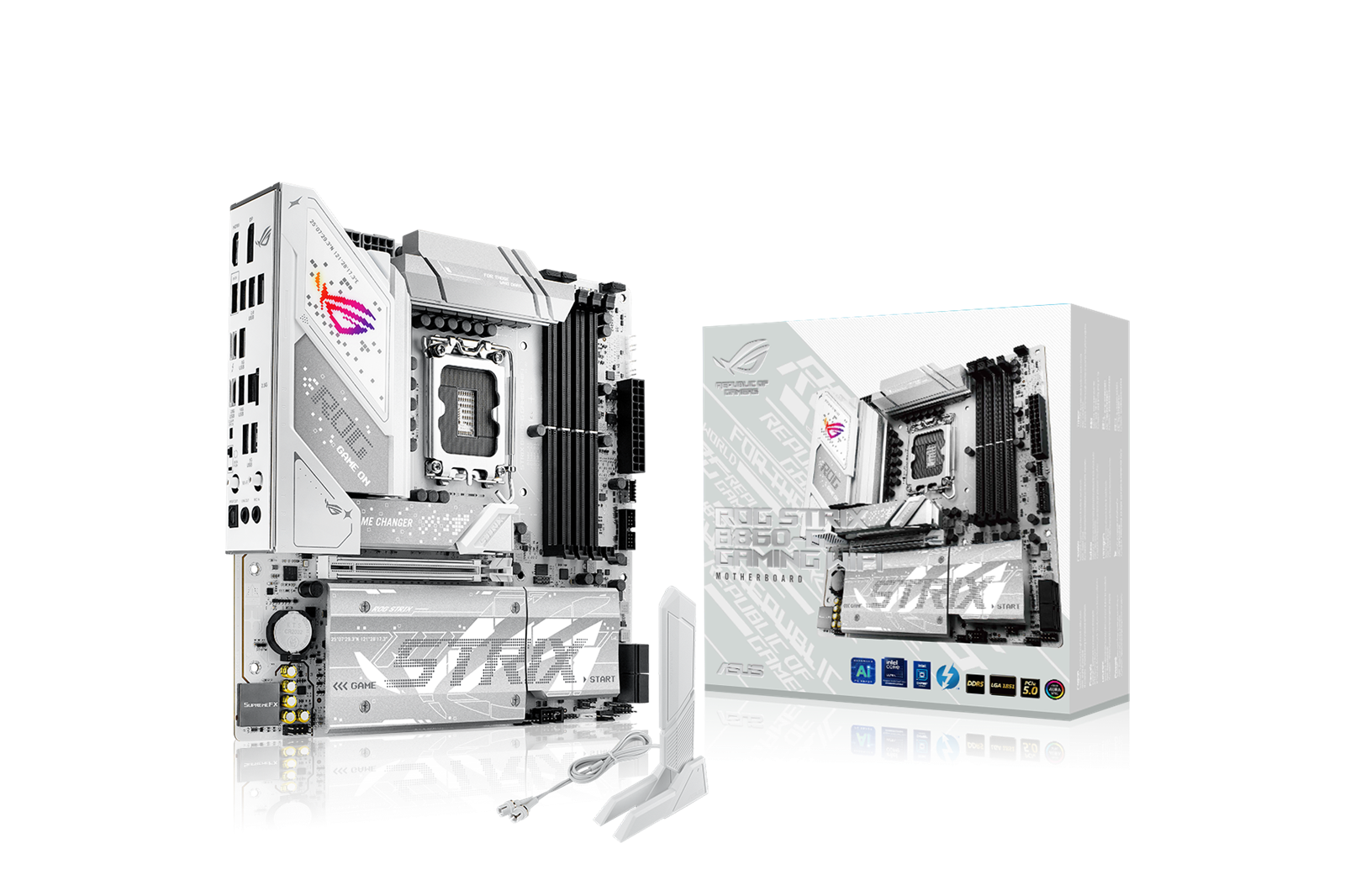ASUS ROG STRIX B860-G GAMING WIFI (mATX, B860, LGA 1851, DDR5)
