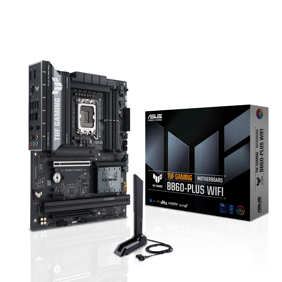 ASUS TUF GAMING B860-PLUS WIFI (ATX, B860, LGA 1851, DDR5)