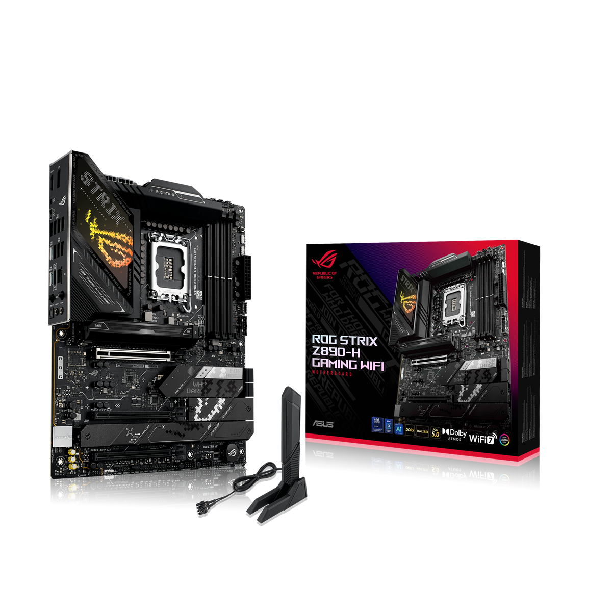 ASUS ROG STRIX Z890-H GAMING WIFI (ATX, Z890, LGA 1851, DDR5)