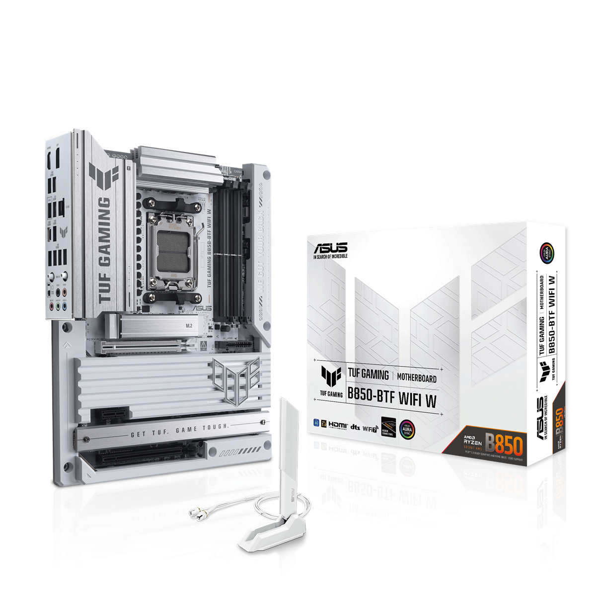 ASUS TUF GAMING B850-BTF WIFI WHITE (ATX, B850, AM5, DDR5, BTF)