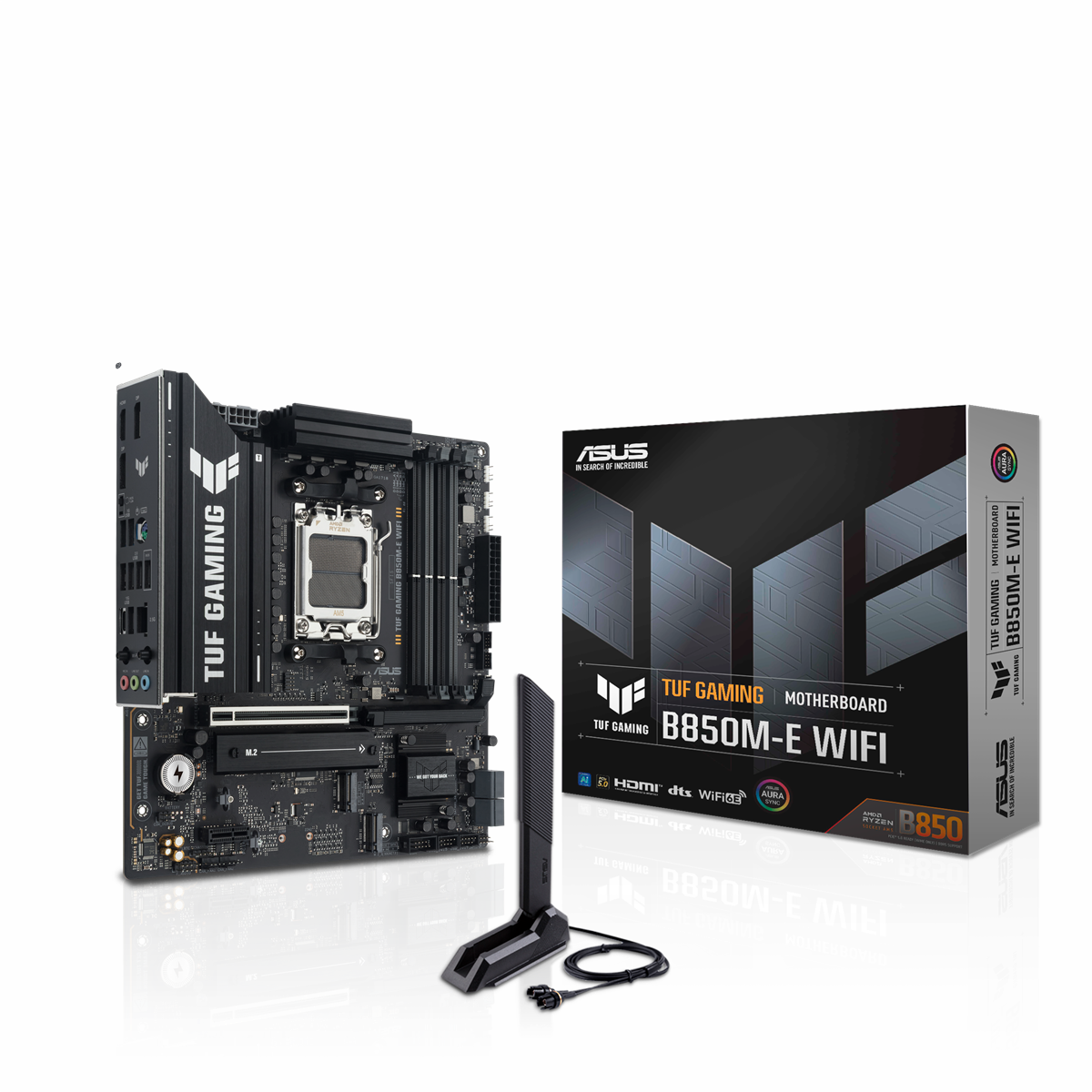ASUS TUF GAMING B850M-E WIFI (mATX, B850, AM5, DDR5)