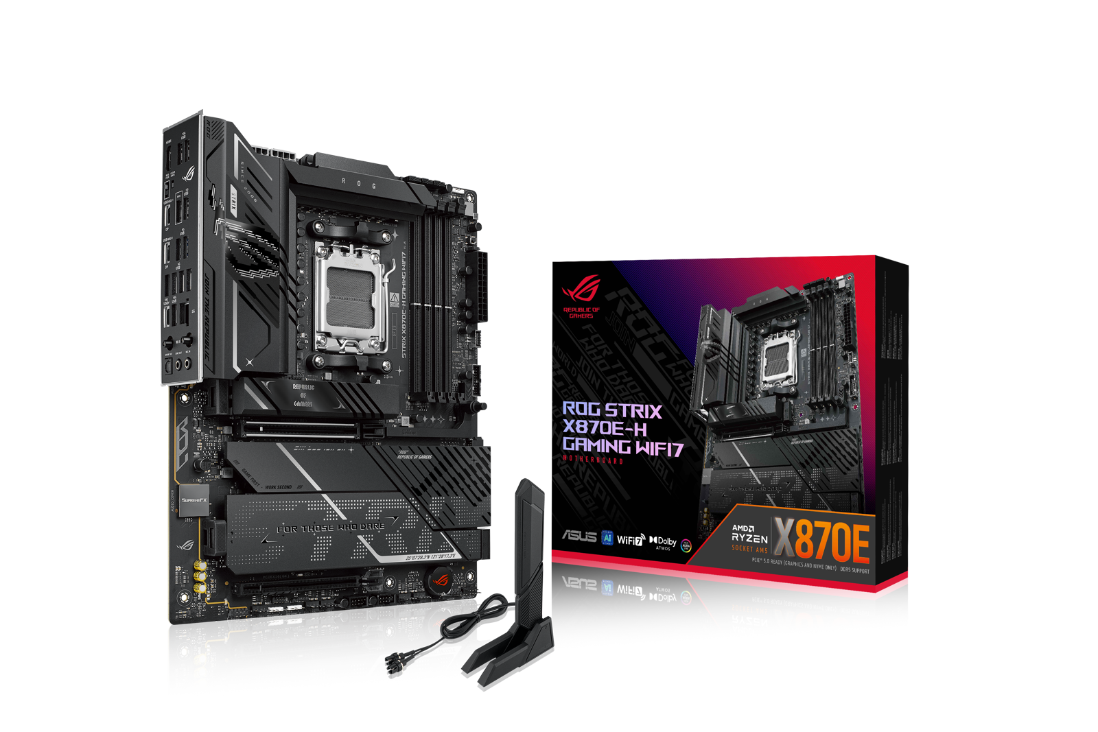 ASUS ROG STRIX X870E-H GAMING WIFI7 (ATX, X870E, AM5, DDR5)