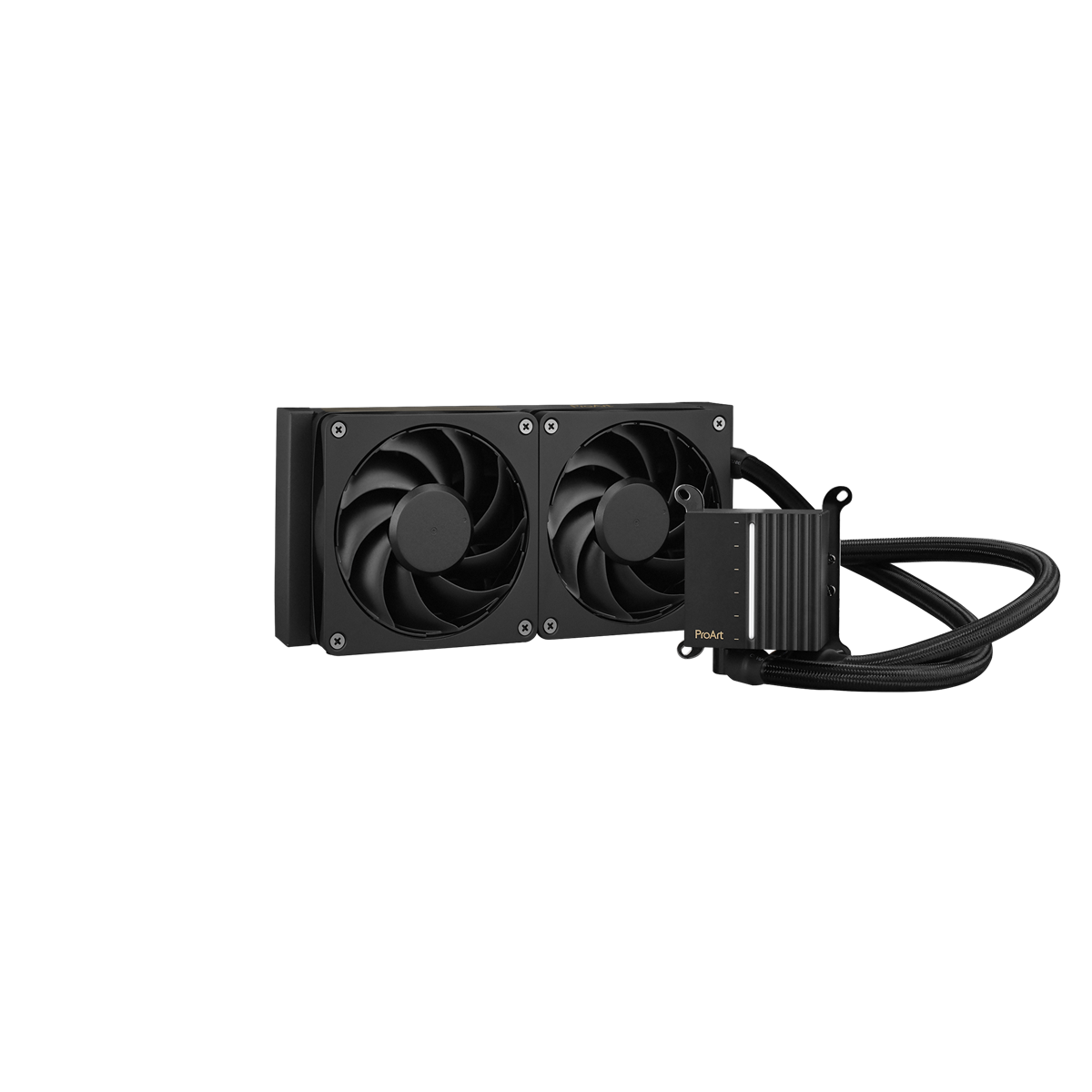 ASUS ProArt LC 240 AiO Liquid Cooler with 2x120mm Alphacool Apex Stealth Metal Power Fans