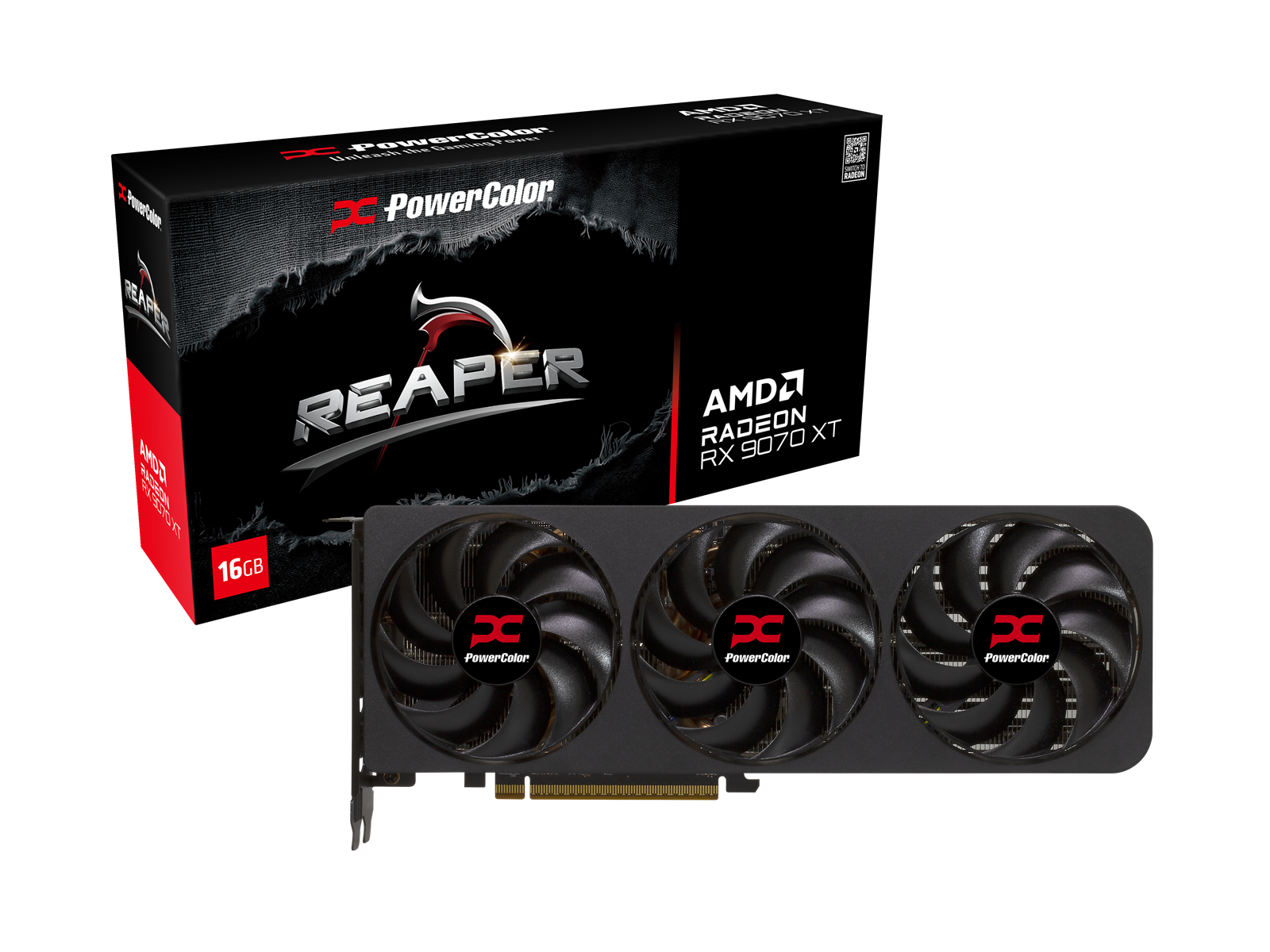 Powercolor AMD Radeon RX9070 XT 16GB REAPER