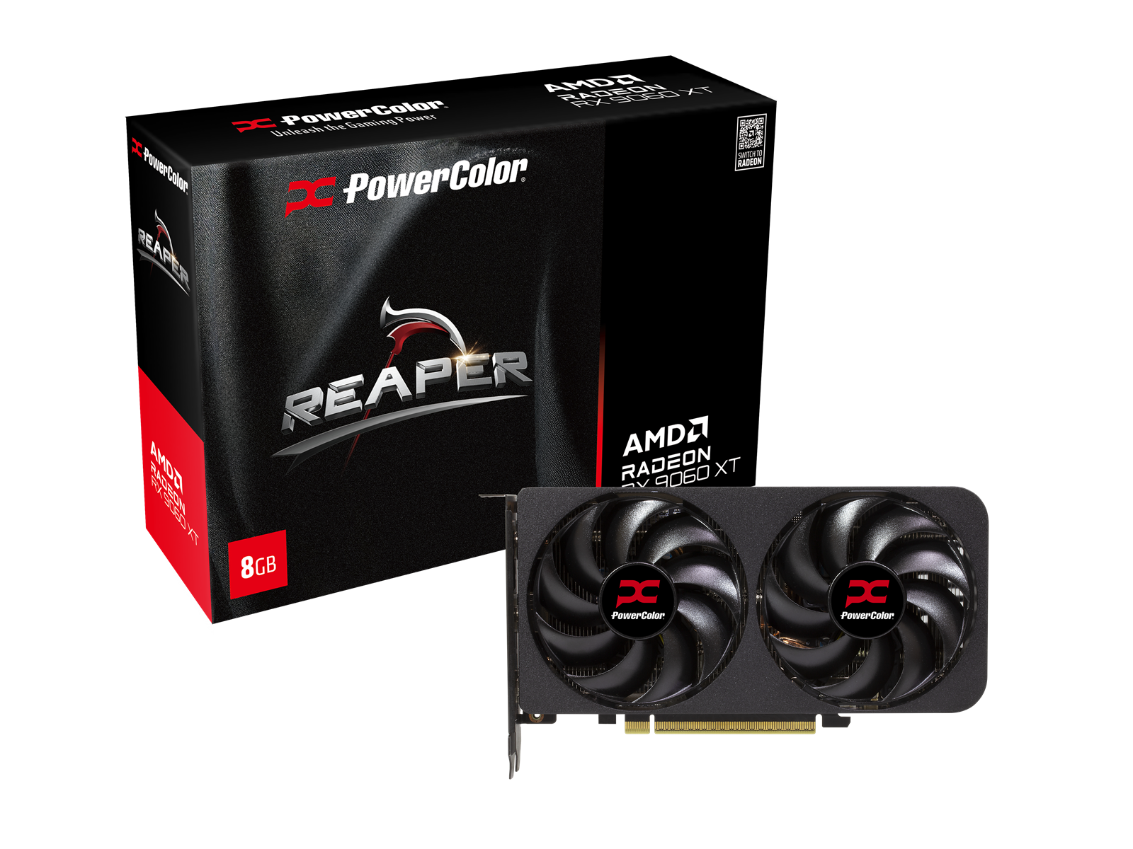 Powercolor AMD Radeon RX9060 XT 8GB REAPER