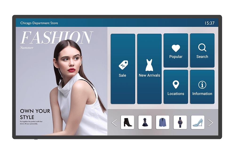 BenQ IL4301 | 43" | 3840x2160 | 400Nits | IR Touch | Smart Interactive Signage
