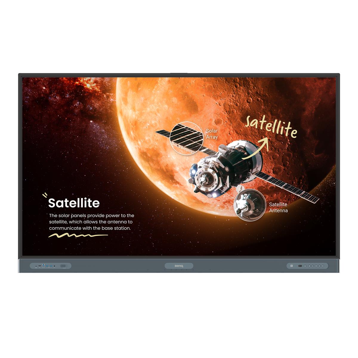 BenQ RP7504 | Board Pro | 75" | 3840x2160 | 400Nits | IR Touch