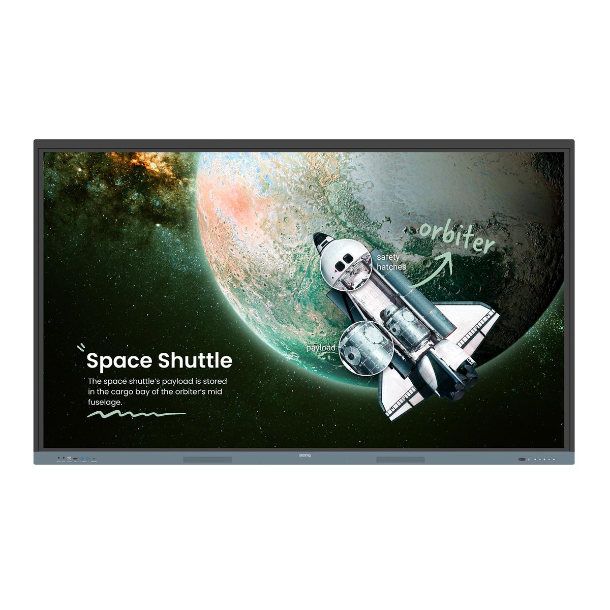BenQ RE8604 | 86" | 3840x2160 | 450Nits | IR Touch | Essential Education Interactive Display