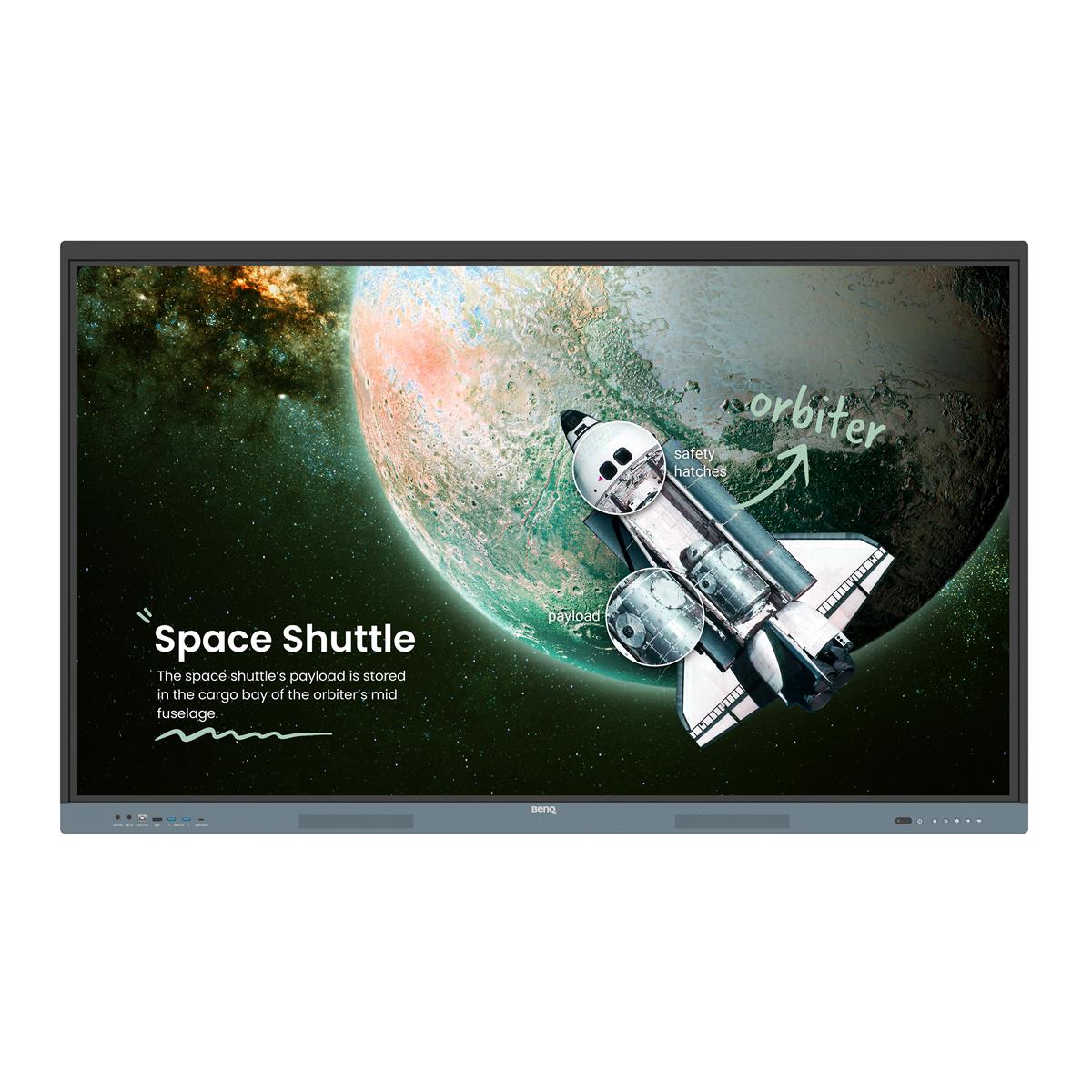 BenQ RE6504 | 65" | 3840x2160 | 450Nits | IR Touch | Essential Education Interactive Display