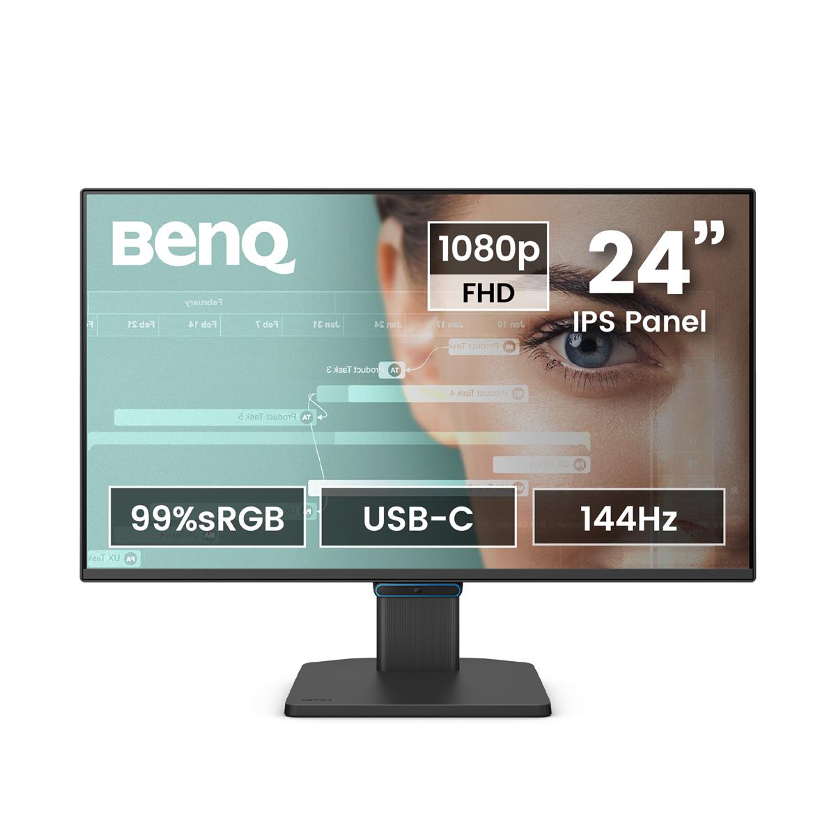 BenQ 23.8" GW2490C | 1920x1080 | IPS | 5ms | 144Hz | 3years