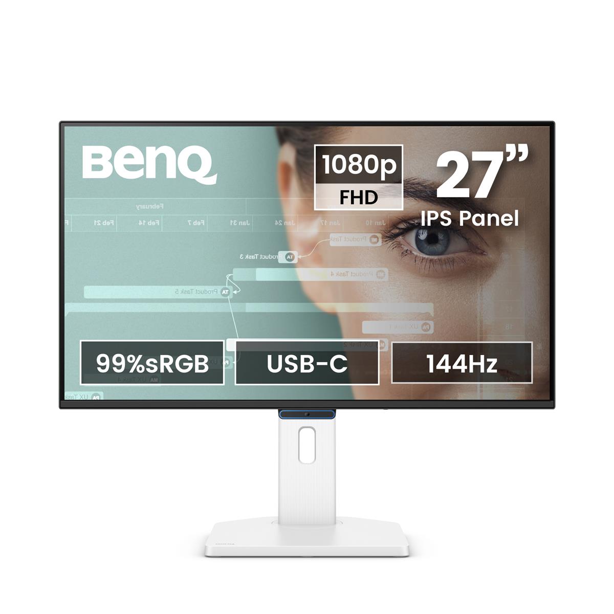BenQ 27" GW2790TC | White | 1920x1080 | IPS | 5ms | 144Hz | 3years