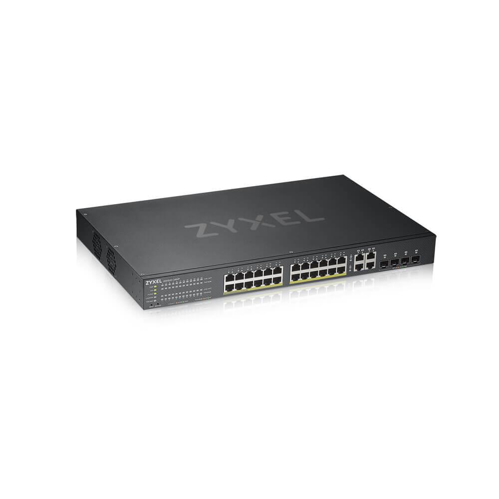 Zyxel | GS1920-24HPv2 | Smart Managed Switch | 24x Port | 1Gbit/s | 375W PoE