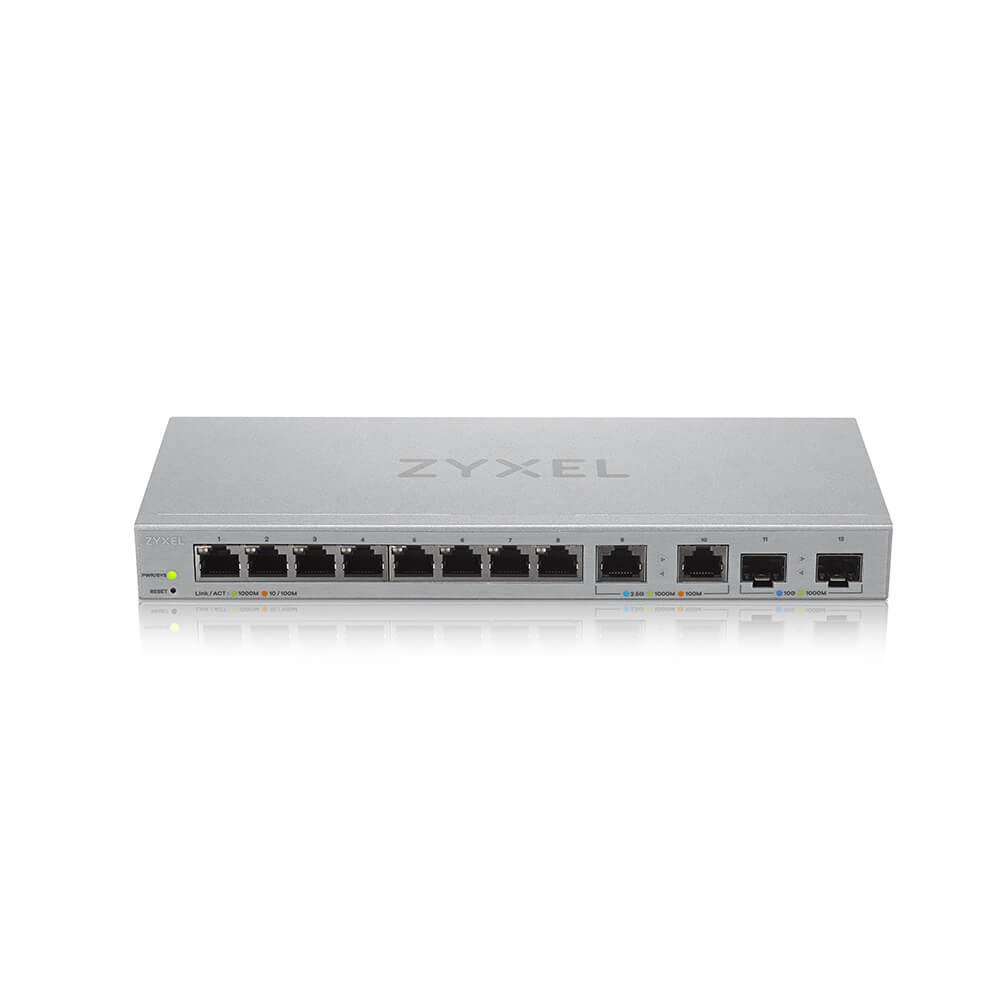 Zyxel | XGS1210-12 v2 | Web Managed Multi-Gigabit Switch | 10x Port | 1Gbit/s
