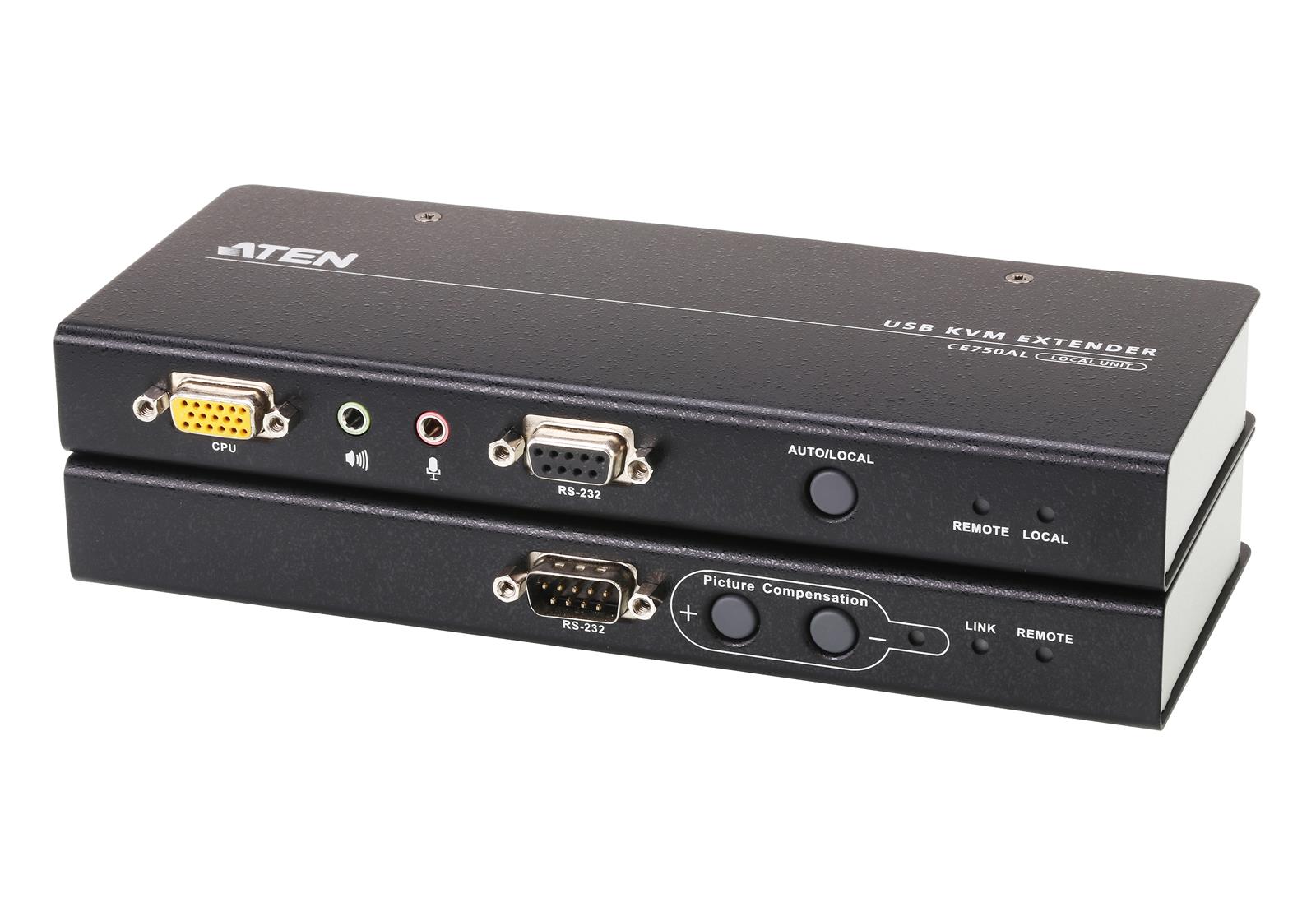 ATEN CE-750A USB VGA/Audio Cat-5 KVM Extender | 1280x1024 | @200m