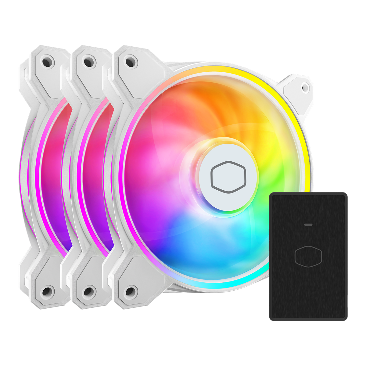 Cooler Master MasterFan MF120 Halo2 3in1 White