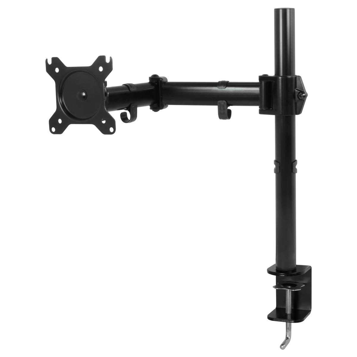 Arctic Cooling Z1 Basic Single Monitor Arm | VESA 75x75-100x100 | Max 8kg | Desk clamp | Black
