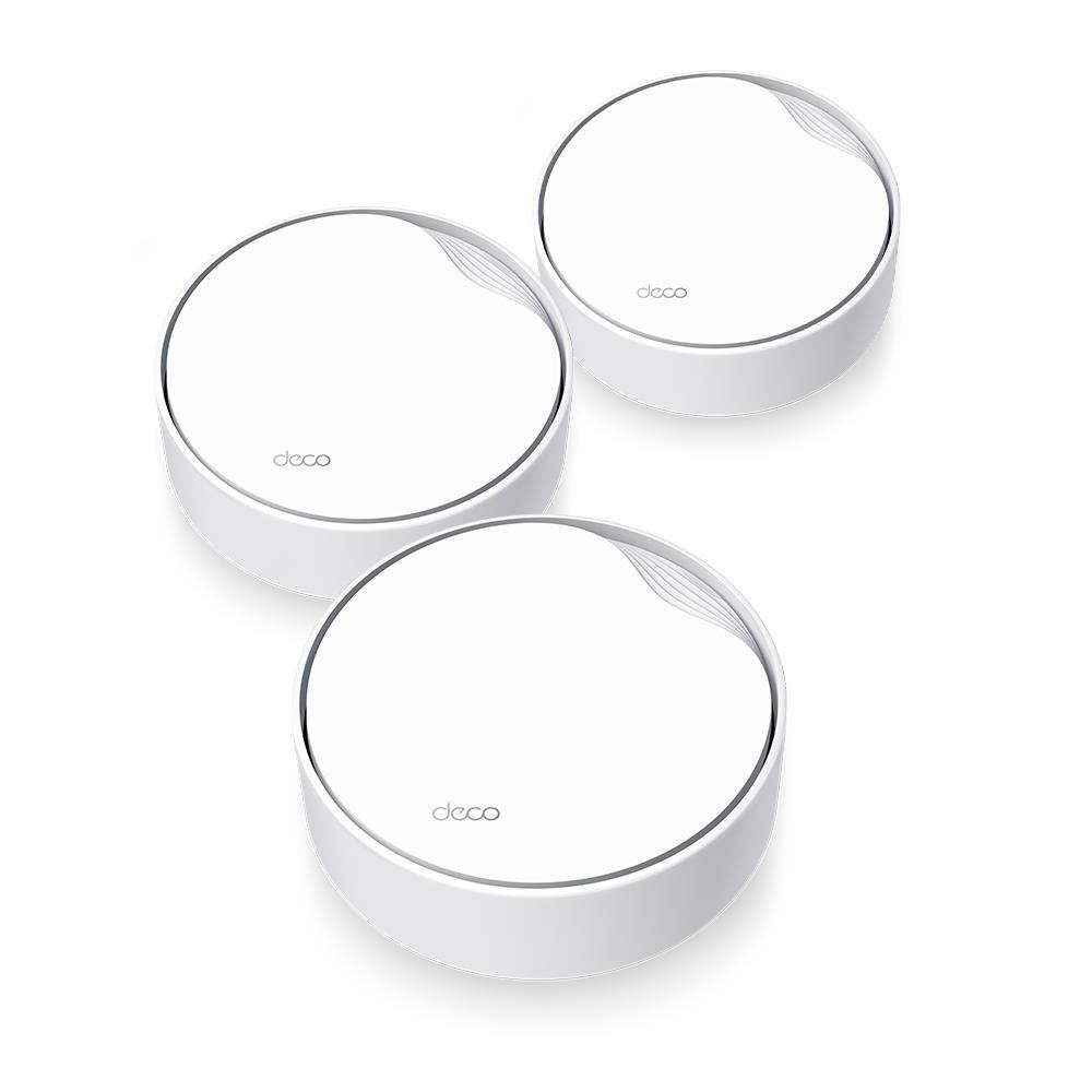 TP-Link Deco X50-PoE AX3000 Whole-Home Mesh Wi-Fi 6 System with PoE (3-pack)
