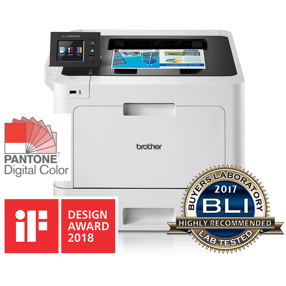 Brother HL-L8360CDW 31ppm/512MB/Duplex/WLAN - 3 year on site warranty