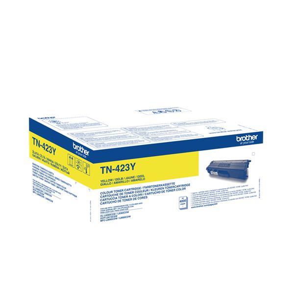 Brother Toner TN-423Y | 4000Pages | Yellow