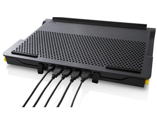 Targus Laptop Cooling Pad With 4-Port USB 2.0 Hub - Black