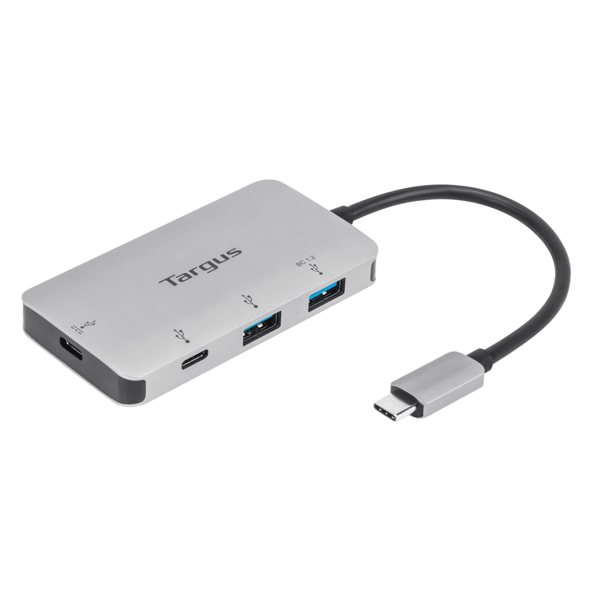 Targus USB-C Multi-Port Hub with 2x USB-A and 2x USB-C Ports with 100W PD Pass-Thru