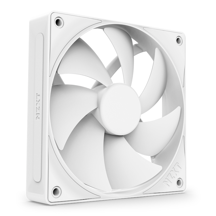 NZXT F120P V2 120mm White Single