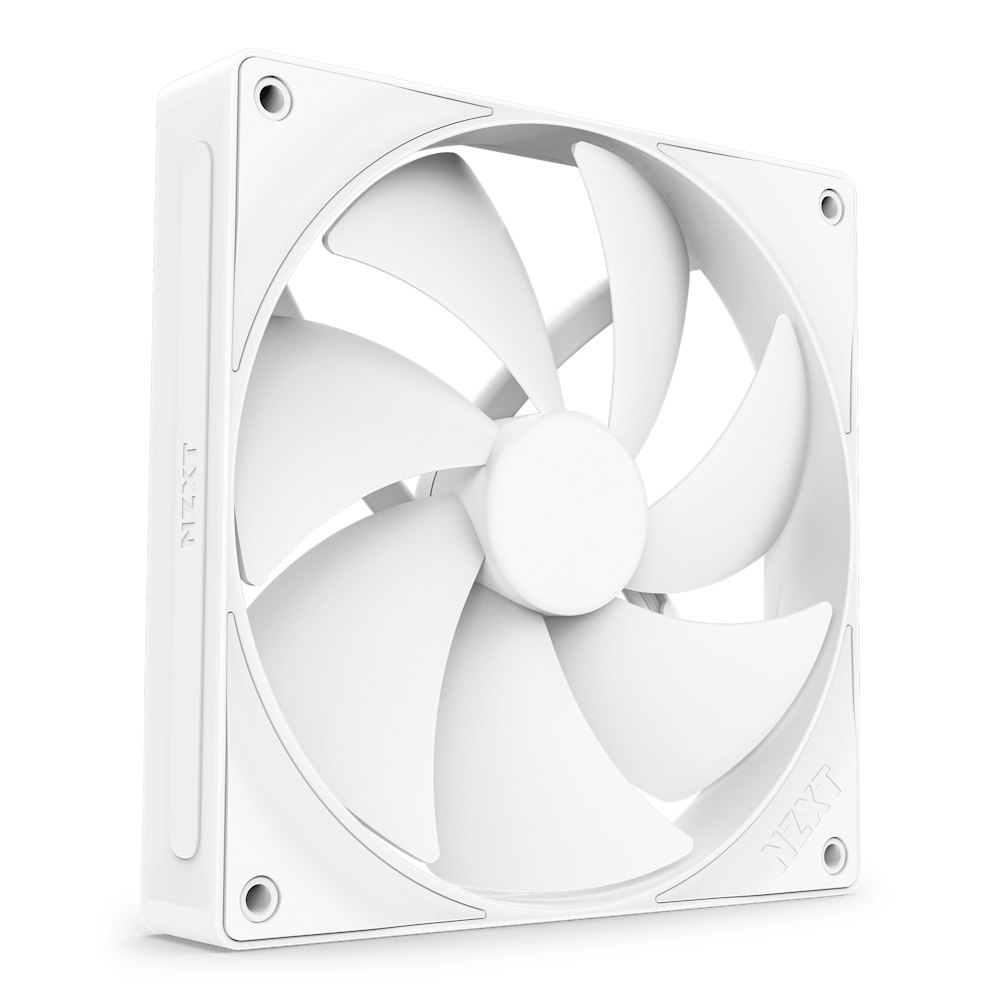 NZXT F140P V2 140mm White Single