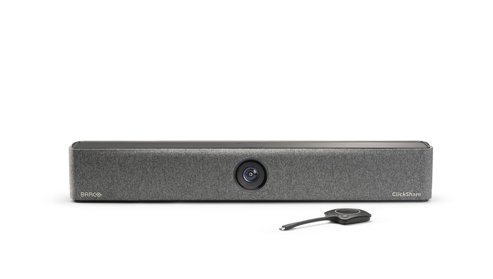 Barco Clickshare Bar Core | 3840x2160 | 0x Opt. Zoom | 120° Fov. | Video soundbar | Grey For Small to Medium Rooms