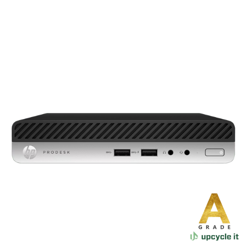 HP ProDesk 400 G4 DM | i5-8500T | 8GB | 256GB | Intel® UHD Graphics 630 | Windows 11 Pro | 2years | Refurbished A-grade