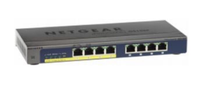 Netgear GS108PP | Unmanaged | 8x Port | 1Gbit/s | 123W PoE