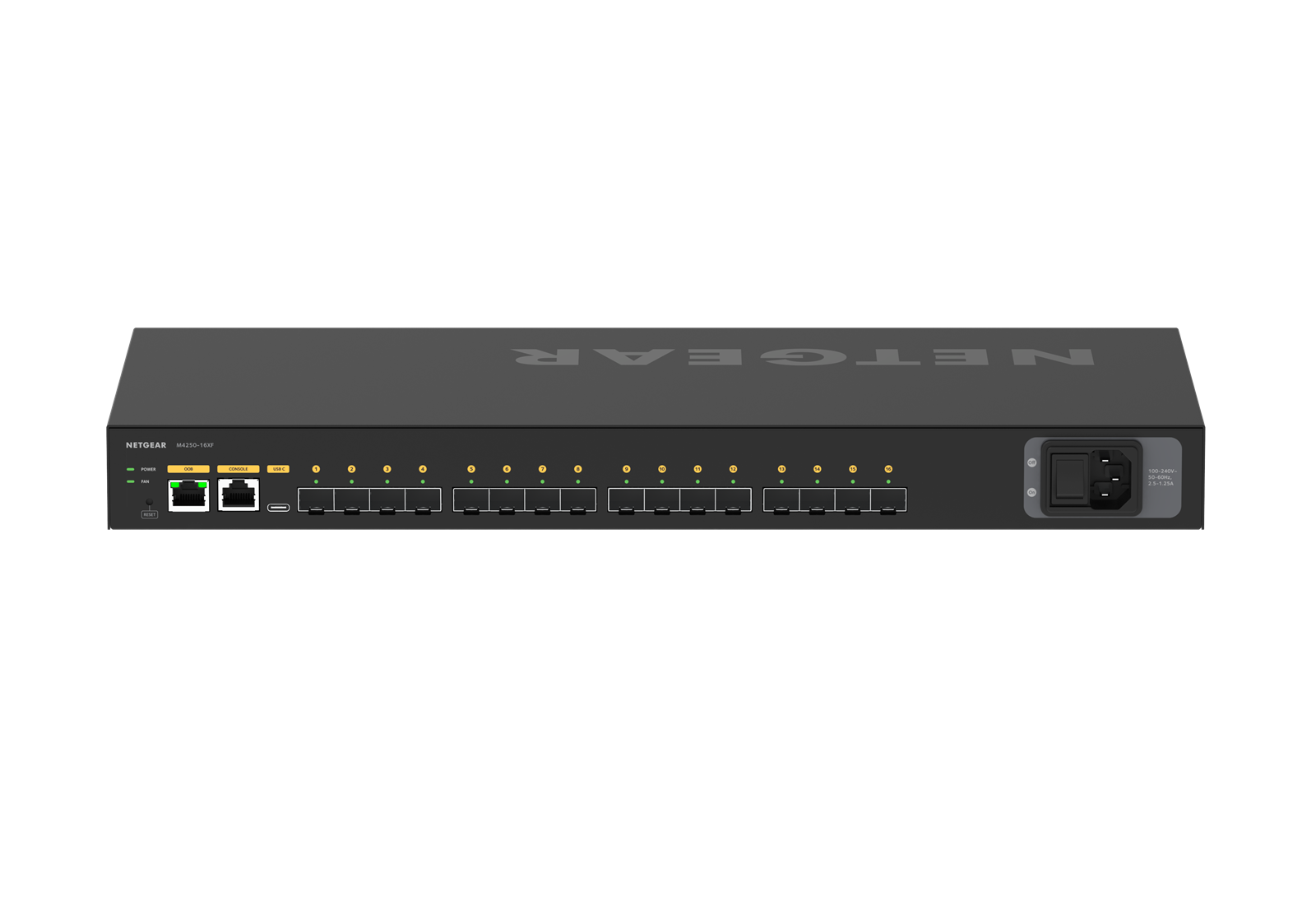 Netgear M4250-16XF (XSM4216F) | AV Line M4250-Series | Port | 1Gbit/s