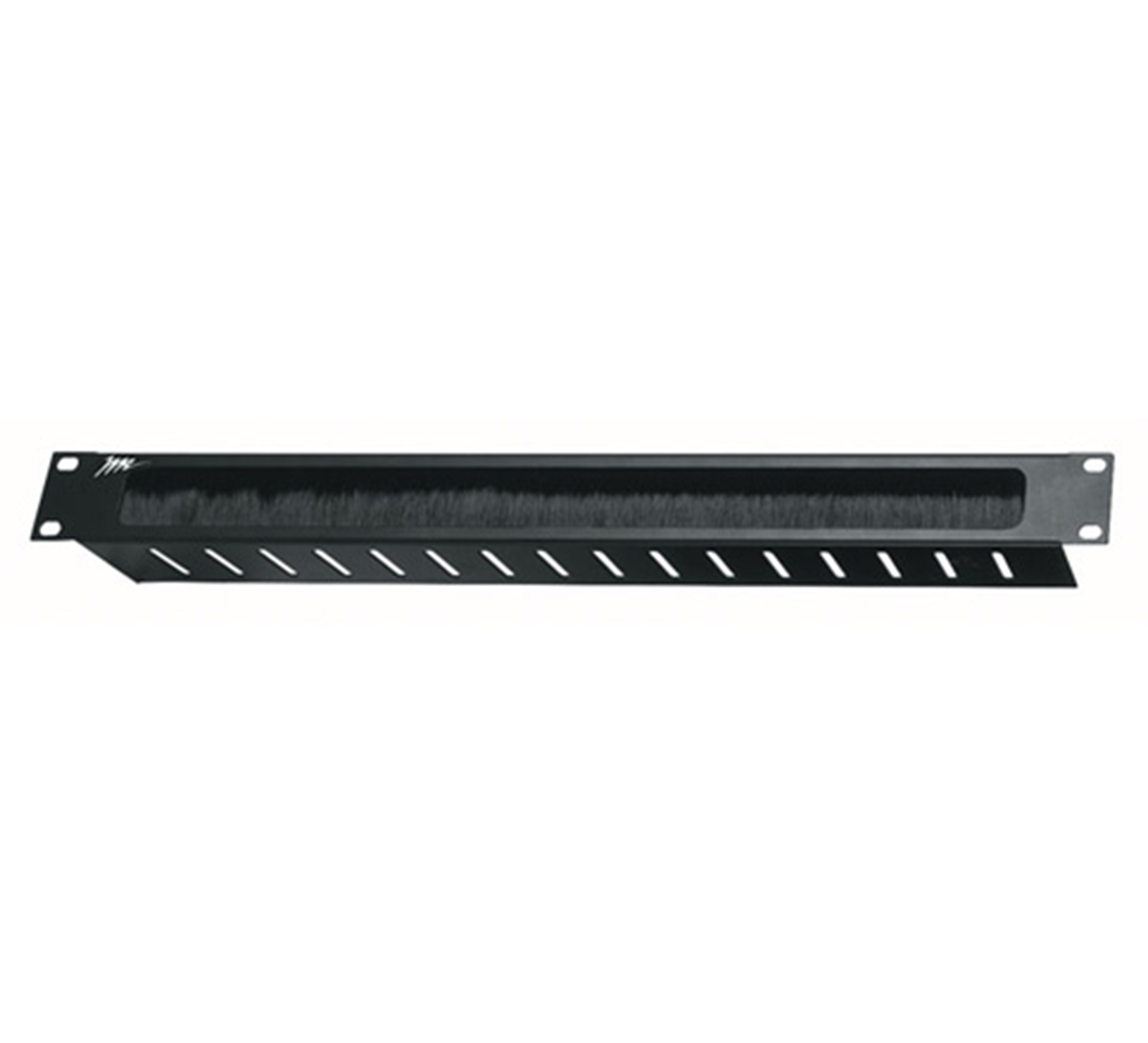 Middle Atlantic 1 RU Brush Grommet Panel | BR1 | Black | Non-stock Item