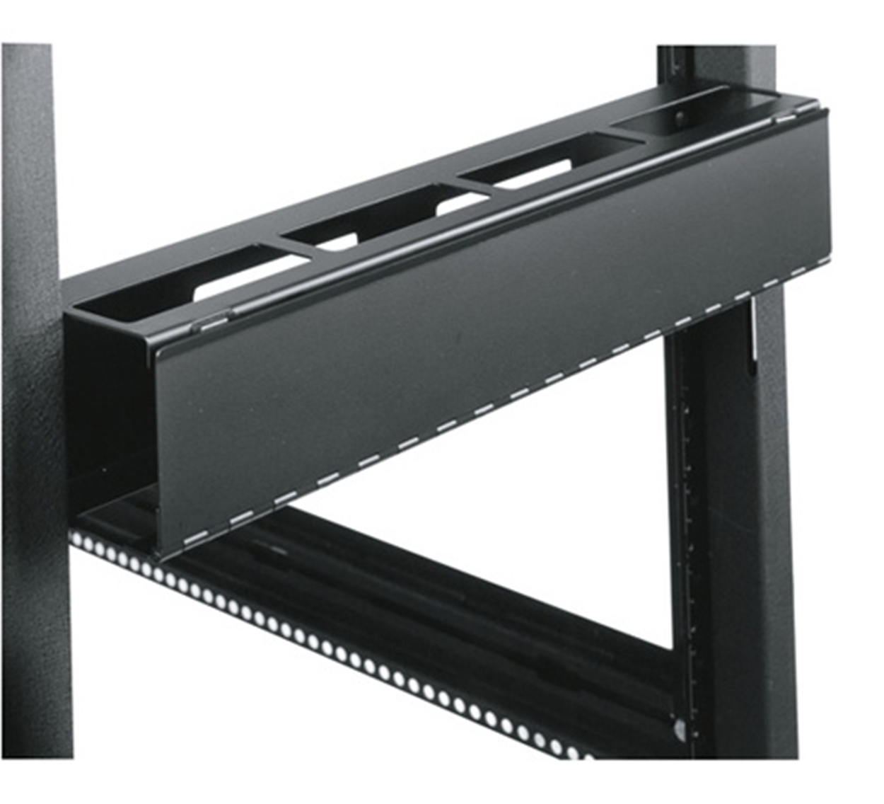 Middle Atlantic Horizontal Cable Manager | Hinged | 2RU | HHCM-2 | Black | Non-stock Item
