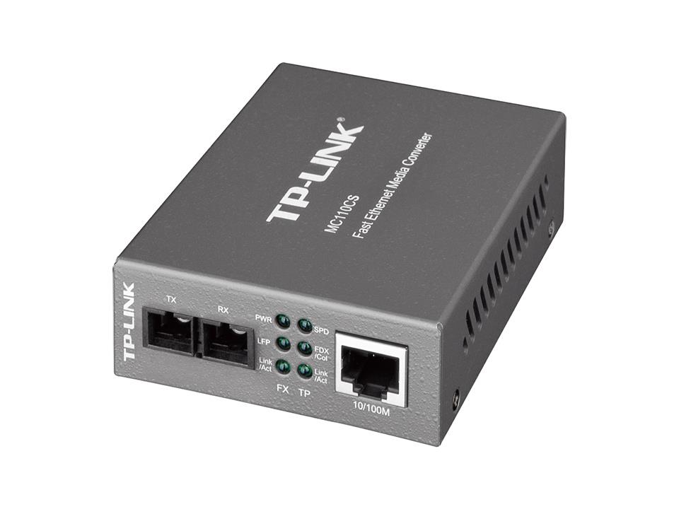 TP-Link MC110CS 10/100Mbps Single-Mode Media Converter
