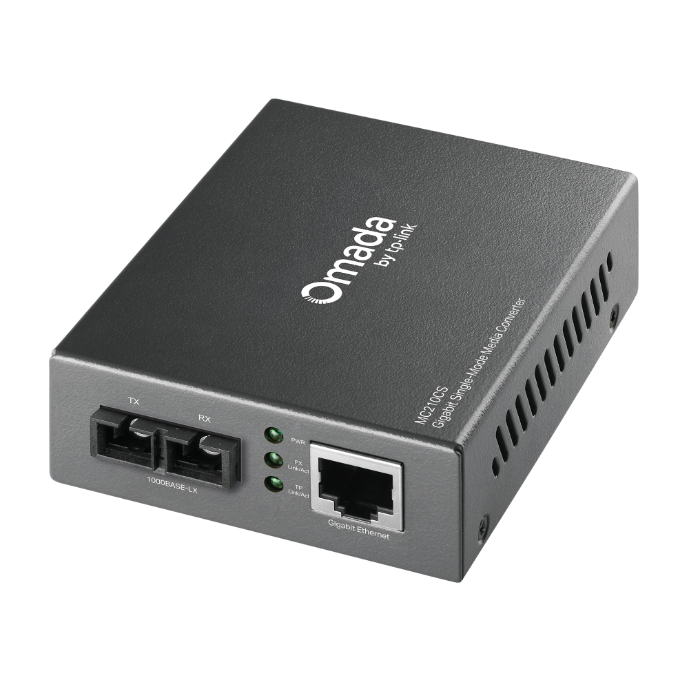 TP-Link MC210CS Omada Gigabit Single-Mode Media Converter