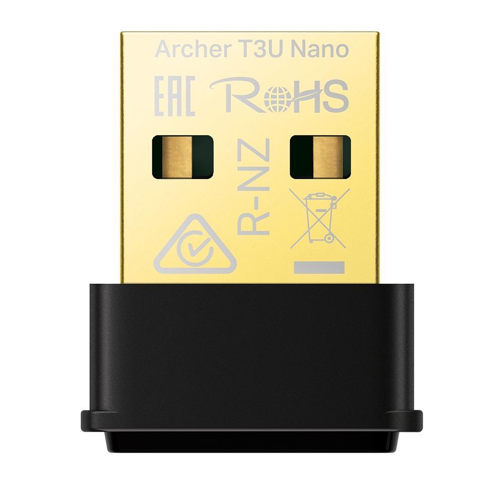 TP-Link Archer T3U Nano AC1300 Nano Wi-Fi MU-MIMO USB Adapter