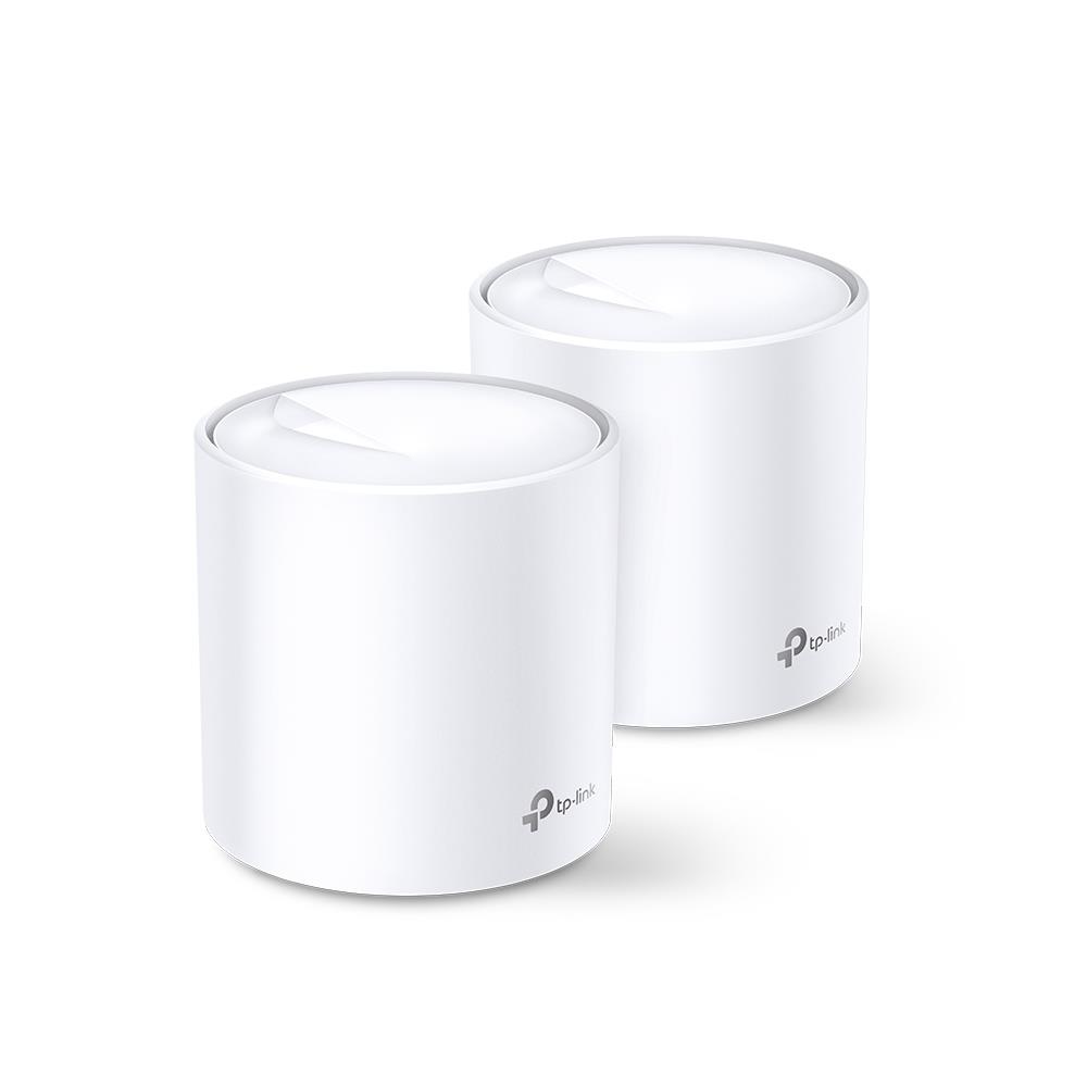 TP-Link Deco X60 AX5400 Whole-Home Mesh Wi-Fi 6 System (2-pack)