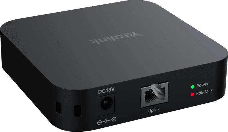 Yealink RCH40 E2 | 1+4-Port PoE Room Cable Hub | 90W PoE Budget