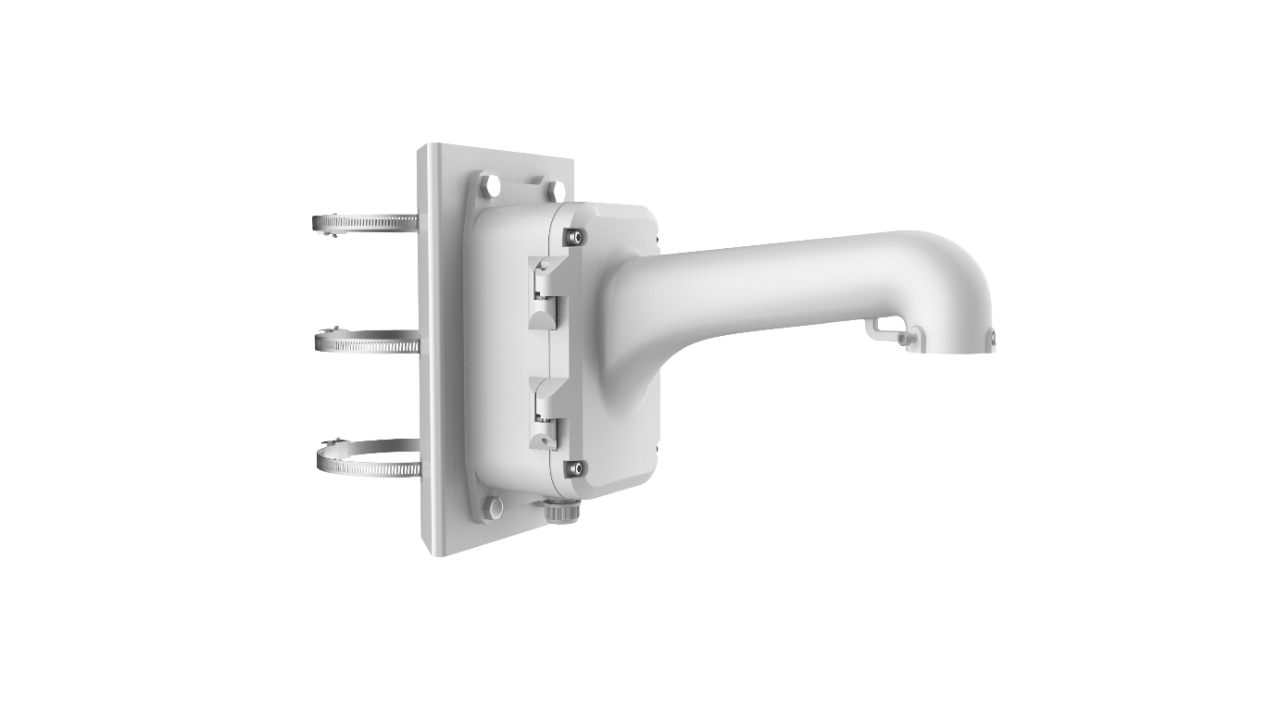 Hikvision DS-1604ZJ-BOX-POLE | Fäste | Pole/Column | White | Outdoor use