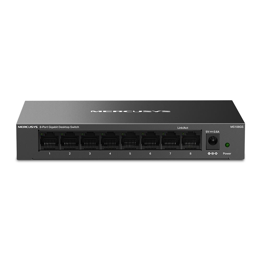 Mercusys | MS108GS | Unmanaged Switch | 8x Port | 1Gbit/s