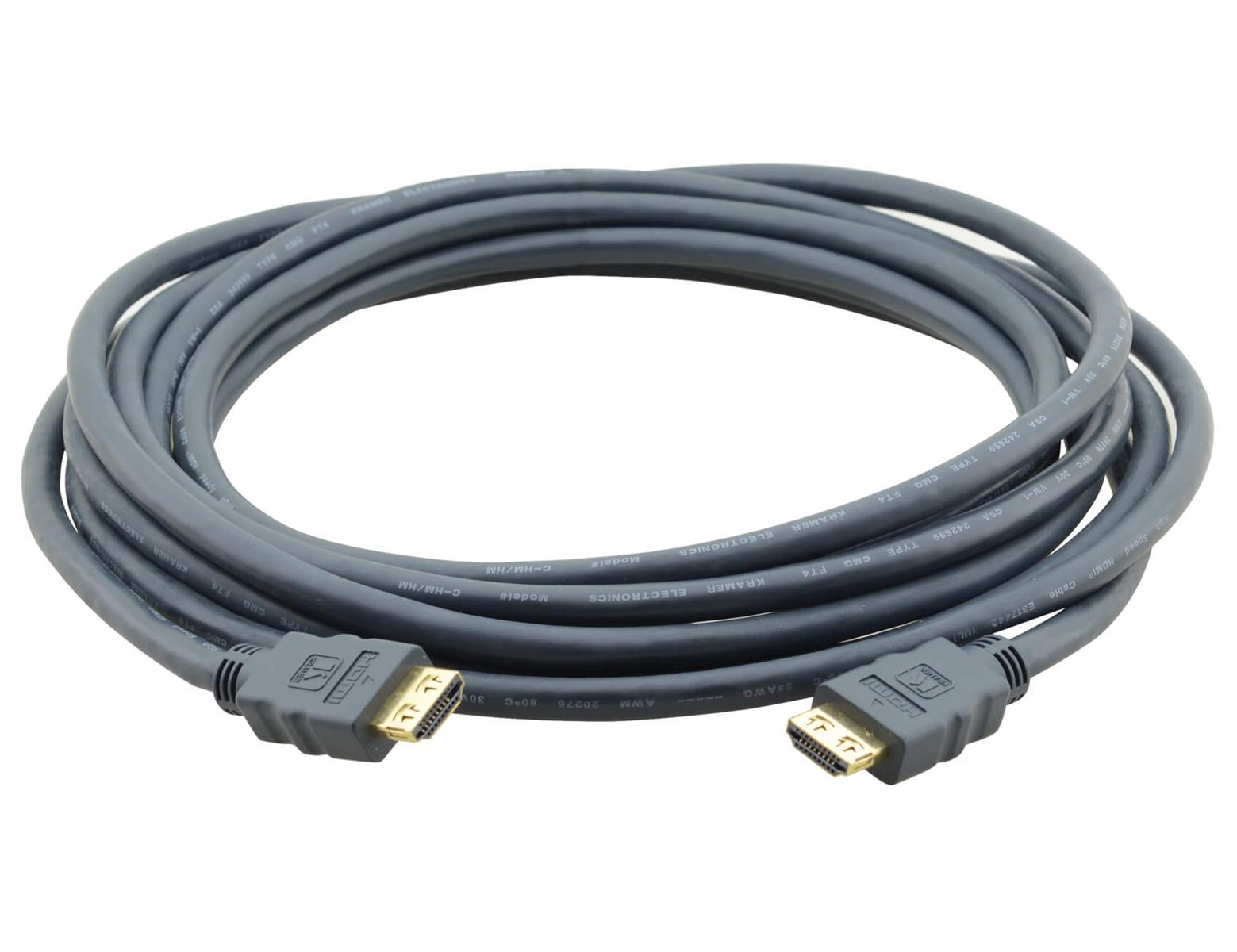 Kramer C-HM/HM PREMIUM | HDMI - HDMI | Max 3840x2160 60Hz 4:4:4 | Black | 4.6m