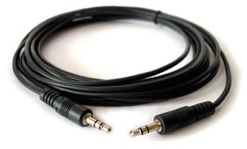 Kramer C-A35M/A35M | 3,5mm tele - 3,5mm tele Pach cable | 10,6m | Sort