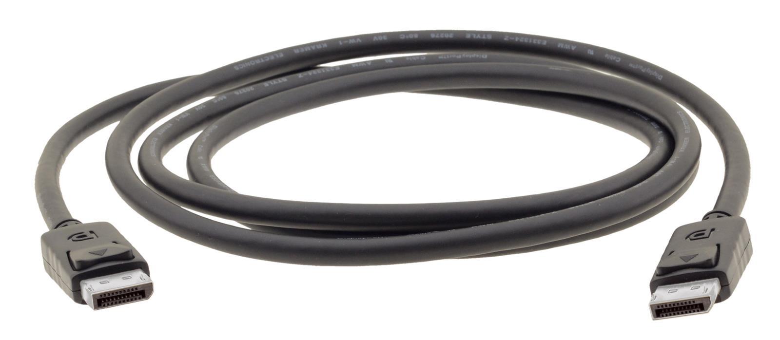 Kramer C-DP | DisplayPort - DisplayPort | Max 3840x2160 60Hz 4:4:4 | Black | 0.9m