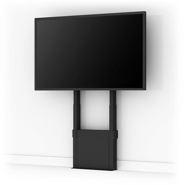 SMS Func Wall/Floor Motorized Black, EU | Adjustable 800mm 1460mm | VESA 200x100-800x400 | Max 120kg | Black