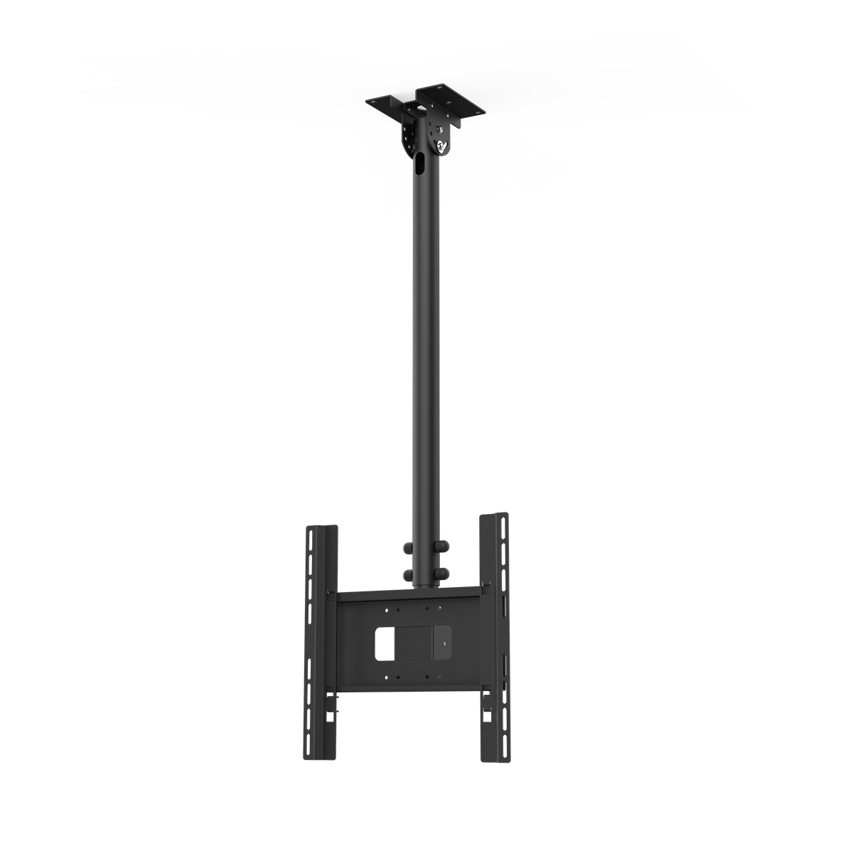 SMS Func Ceiling LP Medium Single Black | Adjustable 1015.5mm 1615.5mm | VESA 100x100-400x400 | Max 50kg | Black