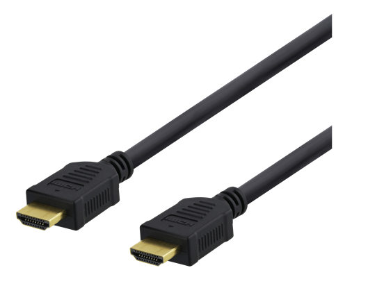 DELTACO HDMI Cable | HDMI - HDMI | Max 3840x2160 60Hz | Black | 2m