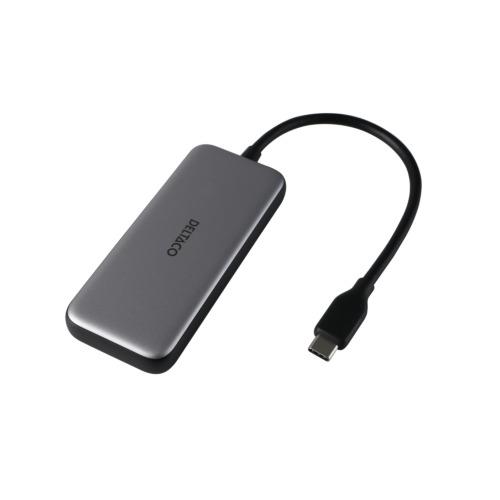 Deltaco USB-C Hubb USB-C ha -> 4x USB-C