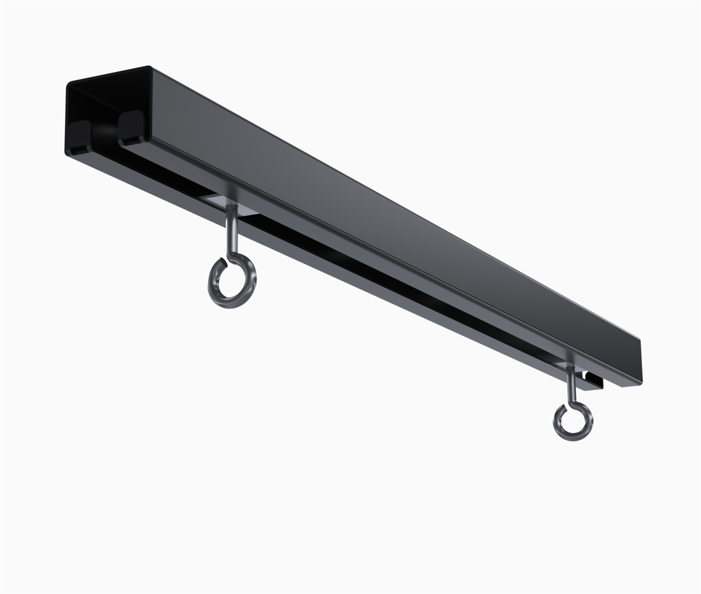 Hi-Nd Ceiling mount for wire solution 43”-75” | Ceiling Angled Ceiling | Max 100kg | White