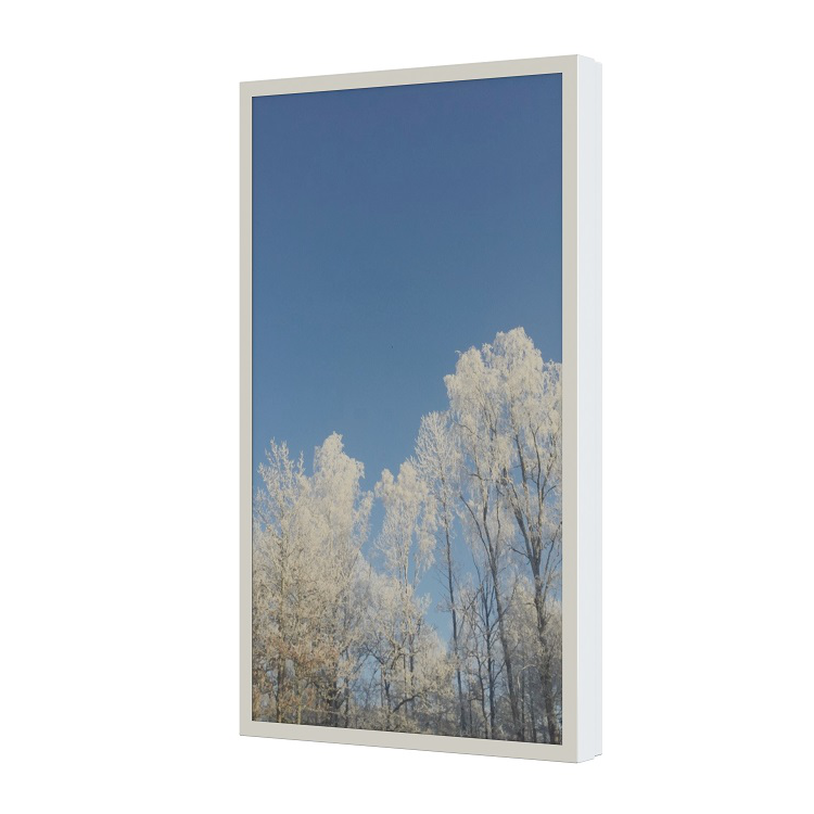 Hi-Nd Wall Casing EASY | Samsung QM43C, LG UM5N-E, UH5N-E | 43" | Portrait | Wall | White |