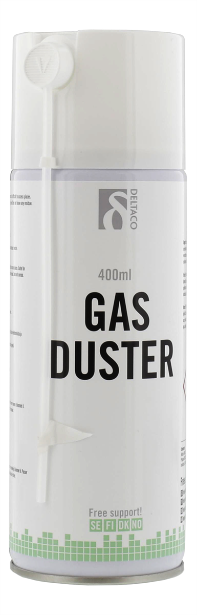 DELTACO Tryckluft rengöring 400 ml